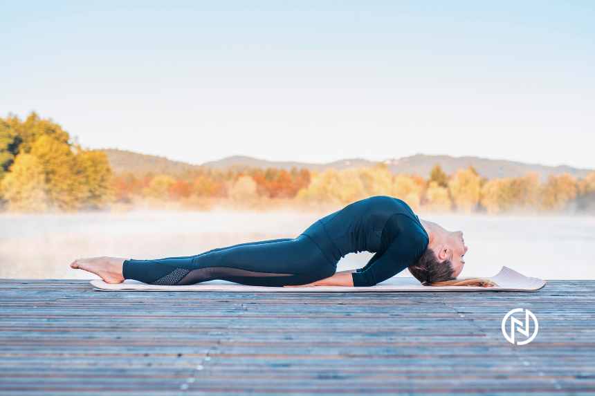 Matsyasana (The Fish Pose) yoga asana